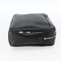 Salvatore Ferragamo Vintage Clutch Bag Leather Black Leather Clutche & Pouche Bag (Authentic Pre-Loved)