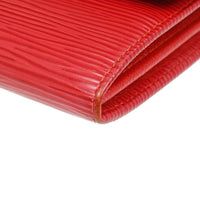 Louis Vuitton Wallet Epi Epi Leather Red Leather Wallets Accessory (Pre-Loved)