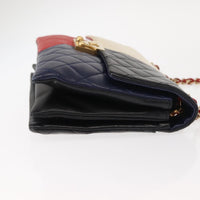 Chanel Chanel Cc Clasp Chain Flap Bag Multicolor Quilted Lambskin Multicolour Leather Shoulder Bag Bag (Pre-Loved)