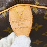 Louis Vuitton Keepall Bag Monogram Canvas Brown Canvas Travel Bag Bag (Pre-Loved)