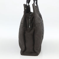 Hermes Fourre-Tout Herline Canvas Gray Canvas Tote Bag Bag (Pre-Loved)