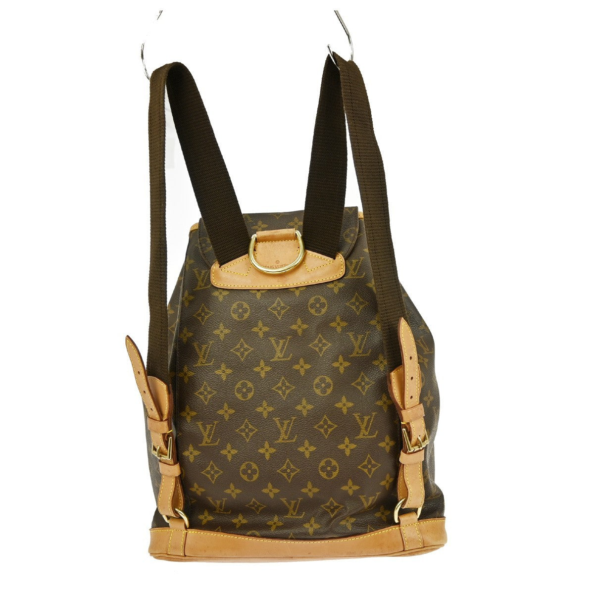 Louis Vuitton Vintage Montsouris Backpack Monogram Canvas Brown Canvas Backpack Bag (Authentic Pre-Loved)