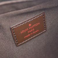 Louis Vuitton Geronimos Waist Bag Damier Brown Canvas Clutche & Pouche Bag (Authentic Pre-Loved)