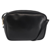 Salvatore Ferragamo Vala Shoulder Bag Leather Black Leather Shoulder Bag Bag (Authentic Pre-Loved)