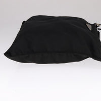 Prada Flat Messenger Bag Tessuto Black Nylon Shoulder Bag Bag (Authentic Pre-Loved)