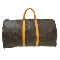 Louis Vuitton Louis Vuitton Keepall Bandouliere Bag Monogram Canvas Brown Canvas Travel Bag Bag (Pre-Loved)
