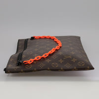 Louis Vuitton Solar Ray A4 Pouch Monogram Canvas Brown Canvas Clutche & Pouche Bag (Authentic Pre-Loved)