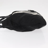 Salvatore Ferragamo Vala Tote Nylon Black Nylon Tote Bag Bag (Pre-Loved)