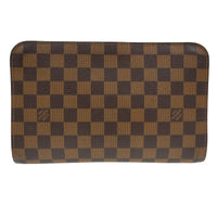 Louis Vuitton Pochette Saint Louis Damier Brown Canvas Clutche & Pouche Bag (Authentic Pre-Loved)