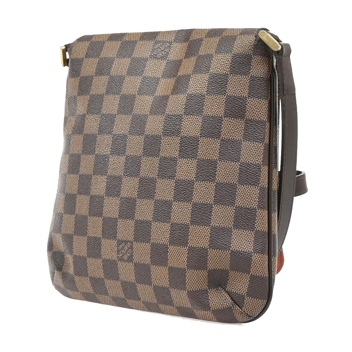 Louis Vuitton Musette Salsa Handbag Damier Canvas Brown Canvas Shoulder Bag Bag (Pre-Loved)