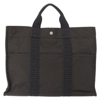 Hermes Fourre-Tout Herline Fourre-Tout Herline Gray Canvas Tote Bag Bag (Pre-Loved)
