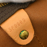 Louis Vuitton Keepall Bag Monogram Canvas Brown Canvas Travel Bag Bag (Pre-Loved)