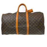 Louis Vuitton Louis Vuitton Keepall Bag Monogram Canvas Brown Canvas Travel Bag Bag (Pre-Loved)