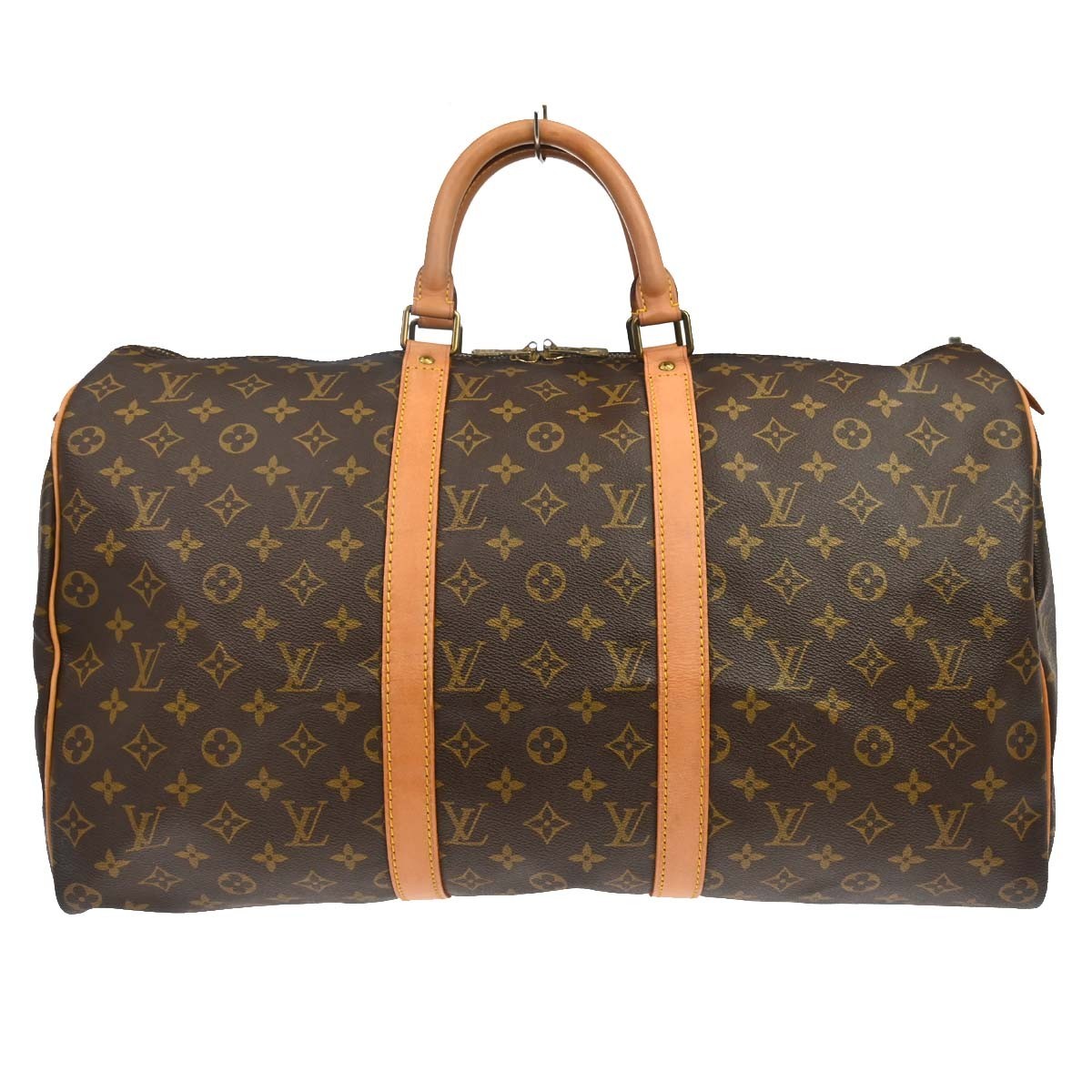 Louis Vuitton Louis Vuitton Keepall Bag Monogram Canvas Brown Canvas Travel Bag Bag (Pre-Loved)