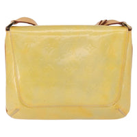 Louis Vuitton Thompson Street Handbag Monogram Vernis Yellow Patent_Leather Shoulder Bag Bag (Authentic Pre-Loved)