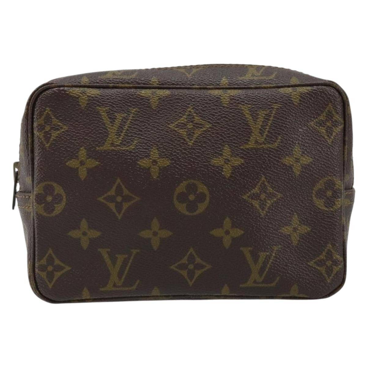 Louis Vuitton Trousse Toilette Monogram Canvas Brown Canvas Clutche & Pouche Bag (Authentic Pre-Loved)