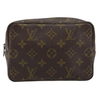 Louis Vuitton Trousse Toilette Monogram Canvas Brown Canvas Clutche & Pouche Bag (Authentic Pre-Loved)