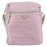 Prada Vintage Shoulder Bag Tessuto Pink Nylon Shoulder Bag Bag (Pre-Loved)