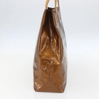 Louis Vuitton Reade Handbag Monogram Vernis Brown Patent_Leather Handbag (Authentic Pre-Loved)