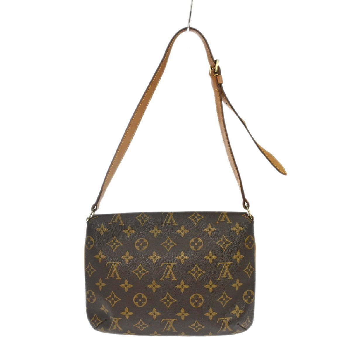 Louis Vuitton Louis Vuitton Musette Tango Handbag Monogram Canvas Brown Canvas Shoulder Bag Bag (Pre-Loved)