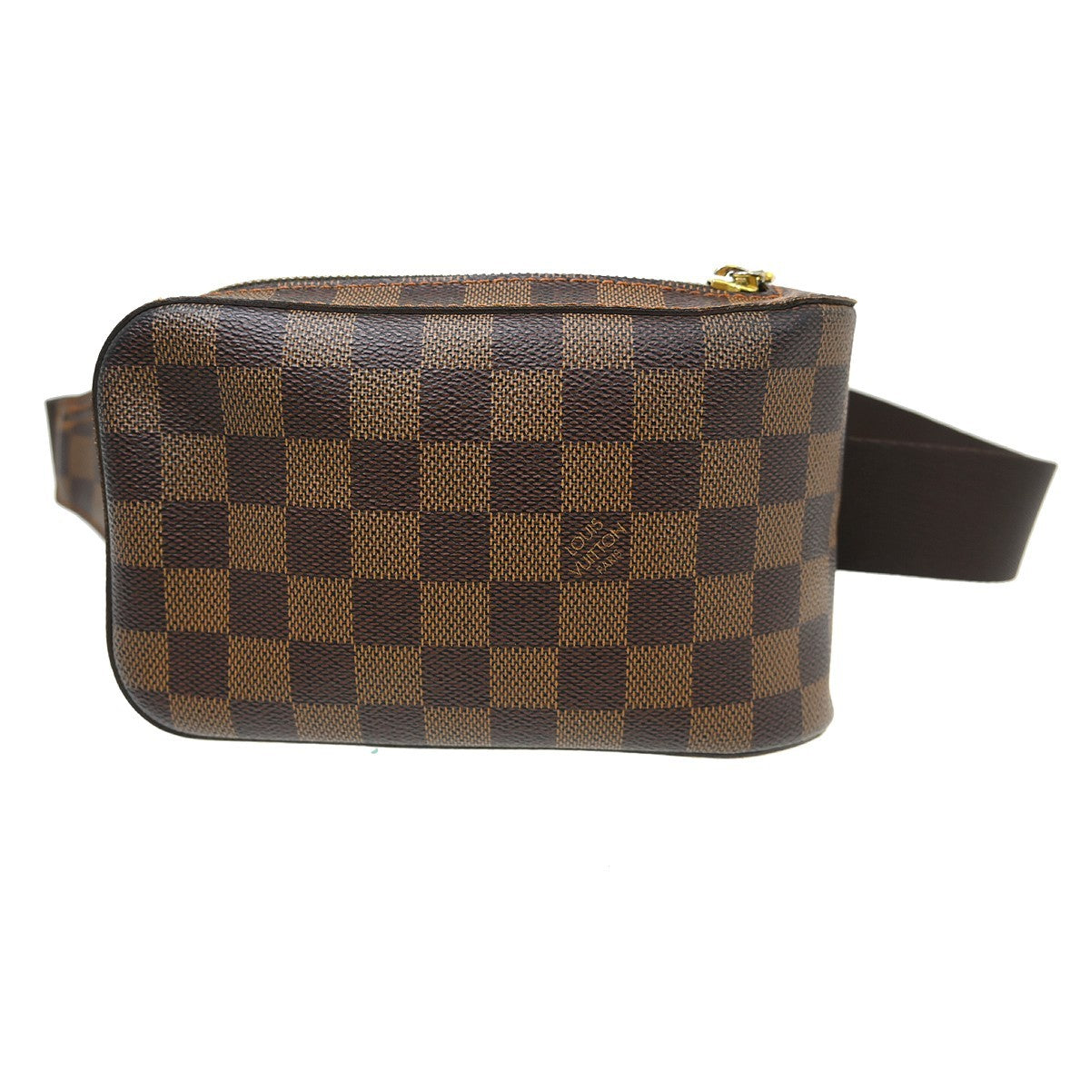 Louis Vuitton Louis Vuitton Geronimos Waist Bag Damier Brown Canvas Shoulder Bag Bag (Authentic Pre-Loved)