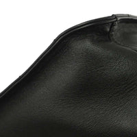 Chanel Chocolate Bar Cc Tote Quilted Leather Black Leather Tote Bag Bag (Authentic Pre-Loved)