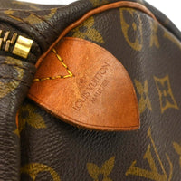 Louis Vuitton Keepall Bag Monogram Canvas Brown Canvas Travel Bag Bag (Authentic Pre-Loved)