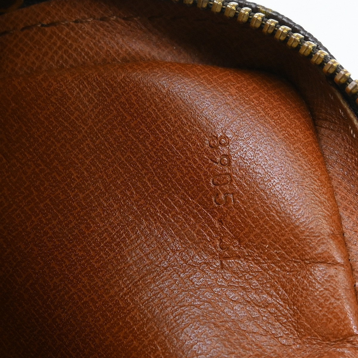 Louis Vuitton Danube Handbag Monogram Canvas Brown Canvas Shoulder Bag Bag (Authentic Pre-Loved)