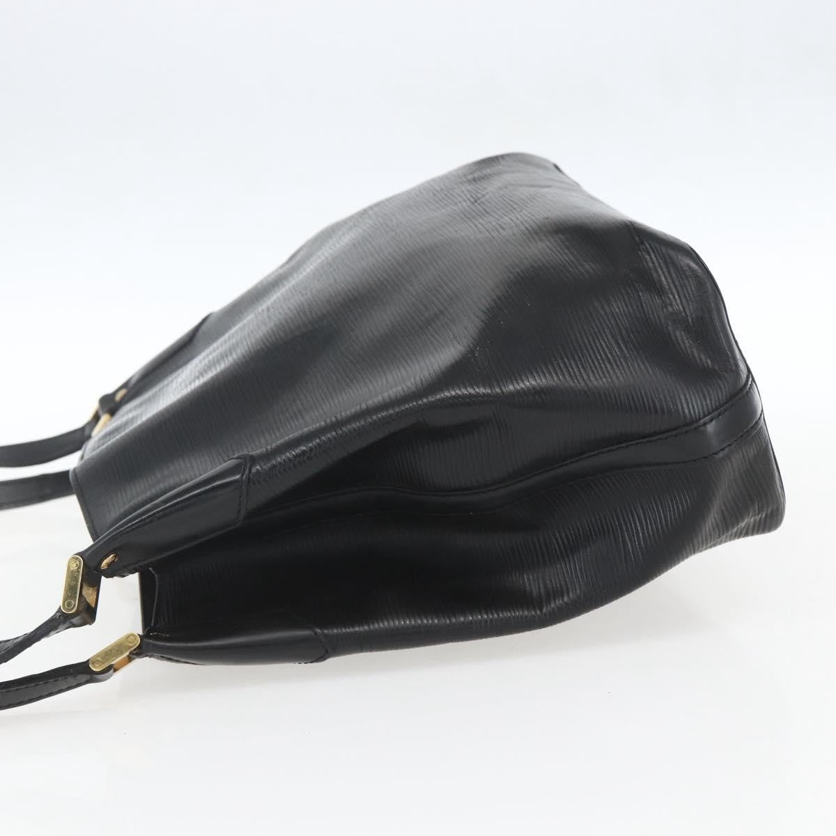 Louis Vuitton Mandara Handbag Epi Leather Black Leather Tote Bag Bag (Authentic Pre-Loved)