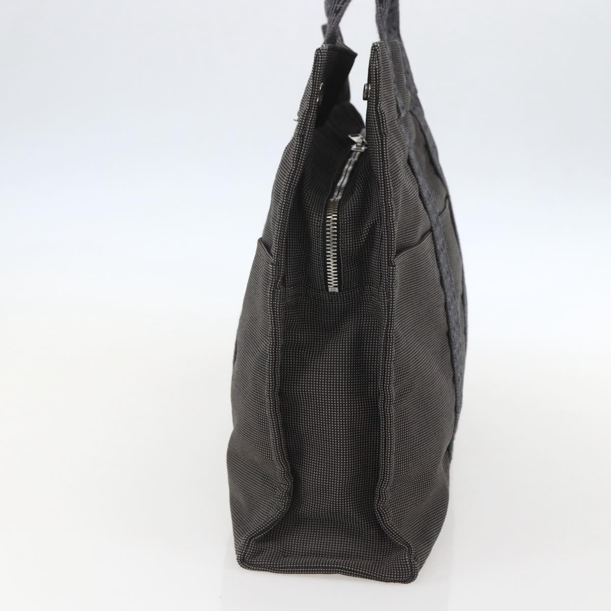 Hermes Fourre-Tout Herline Fourre-Tout Herline Gray Canvas Tote Bag Bag (Authentic Pre-Loved)