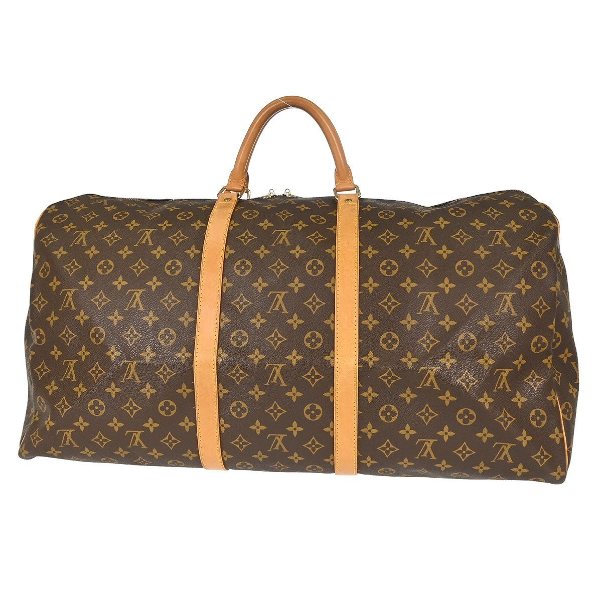 Louis Vuitton Louis Vuitton Keepall Bag Monogram Canvas Brown Canvas Travel Bag Bag (Pre-Loved)