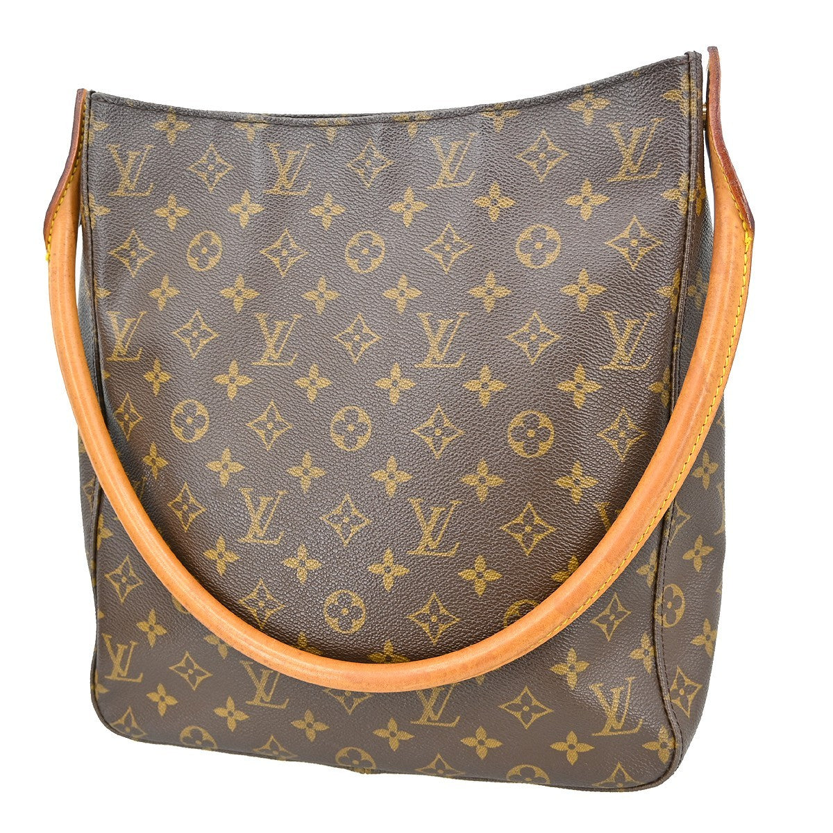 Louis Vuitton Louis Vuitton Monogram Looping Handbag Monogram Canvas Brown Canvas Shoulder Bag Bag (Pre-Loved)