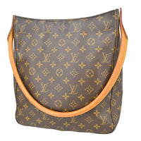 Louis Vuitton Louis Vuitton Monogram Looping Handbag Monogram Canvas Brown Canvas Shoulder Bag Bag (Pre-Loved)