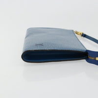 Louis Vuitton Pochette Accessoires Epi Leather Blue Leather Clutche & Pouche Bag (Authentic Pre-Loved)