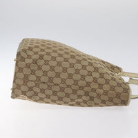 Gucci Gg Canvas Bag Canvas Beige Canvas Tote Bag Bag (Pre-Loved)