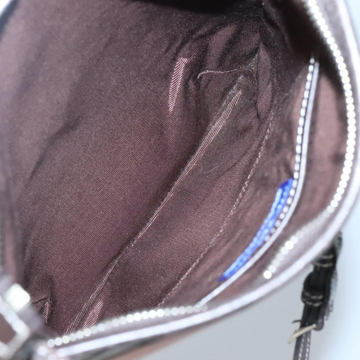 Burberry Nova Check Blue Label Canvas Pink Canvas Shoulder Bag Bag (Authentic Pre-Loved)