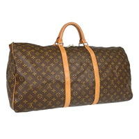 Louis Vuitton Louis Vuitton Keepall Bandouliere Bag Monogram Canvas Brown Canvas Travel Bag Bag (Pre-Loved)