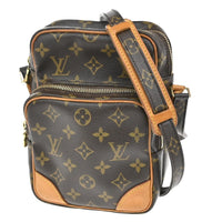 Louis Vuitton Amazone Bag Monogram Canvas Brown Canvas Shoulder Bag Bag (Pre-Loved)