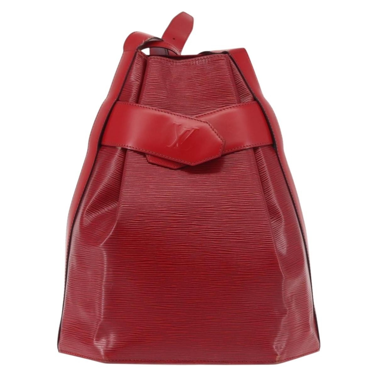 Louis Vuitton Vintage Sac D'epaule Handbag Epi Leather Red Leather Shoulder Bag Bag (Authentic Pre-Loved)