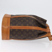 Louis Vuitton Randonnee Backpack Monogram Canvas Brown Canvas Shoulder Bag Bag (Pre-Loved)