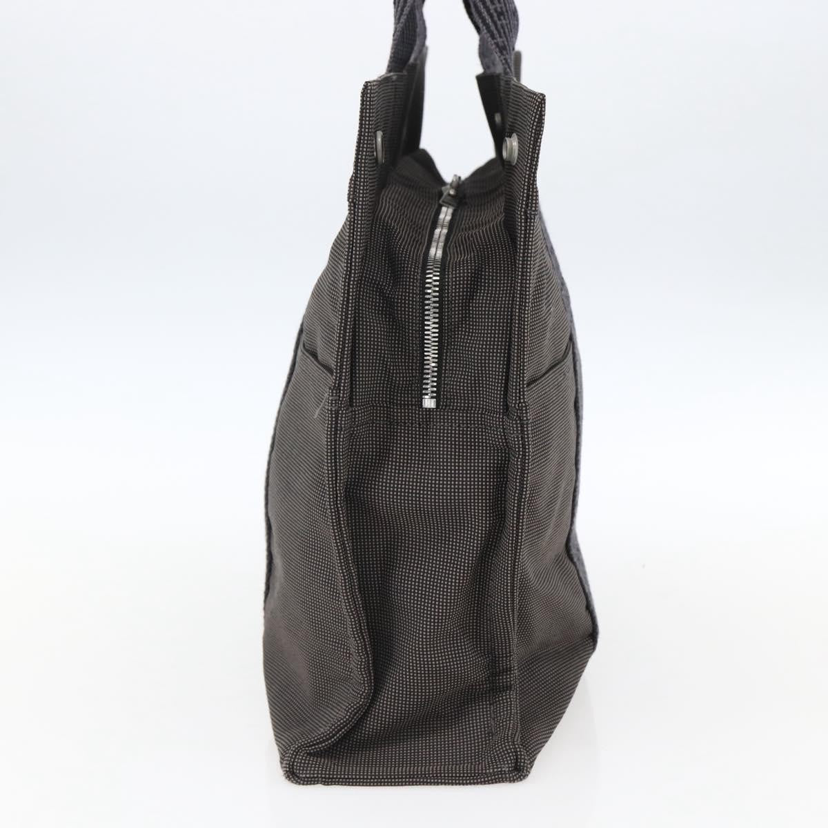 Hermes Fourre-Tout Herline Canvas Gray Canvas Tote Bag Bag (Pre-Loved)