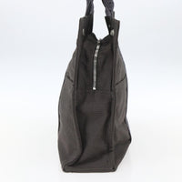 Hermes Fourre-Tout Herline Canvas Gray Canvas Tote Bag Bag (Pre-Loved)