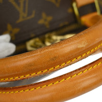 Louis Vuitton Keepall Bandouliere Bag Monogram Canvas Brown Canvas Travel Bag Bag (Pre-Loved)