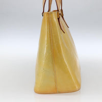 Louis Vuitton Houston Handbag Monogram Vernis Yellow Patent_Leather Tote Bag Bag (Authentic Pre-Loved)
