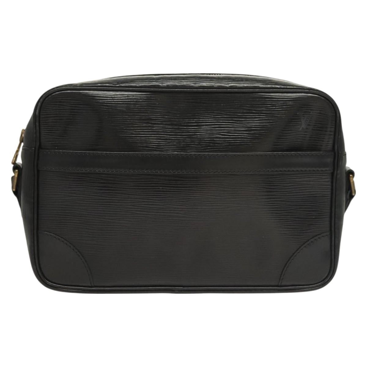 Louis Vuitton Trocadero Handbag Epi Leather Black Leather Shoulder Bag Bag (Authentic Pre-Loved)