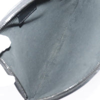 Louis Vuitton Disk Pouch Leather Black Leather Clutche & Pouche Bag (Pre-Loved)