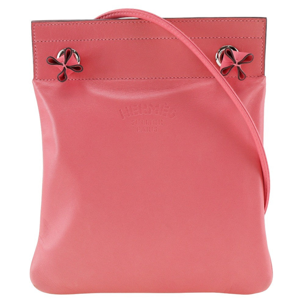 Hermes Aline Bag Calfskin Pink Calfskin Shoulder Bag Bag (Authentic Pre-Loved)
