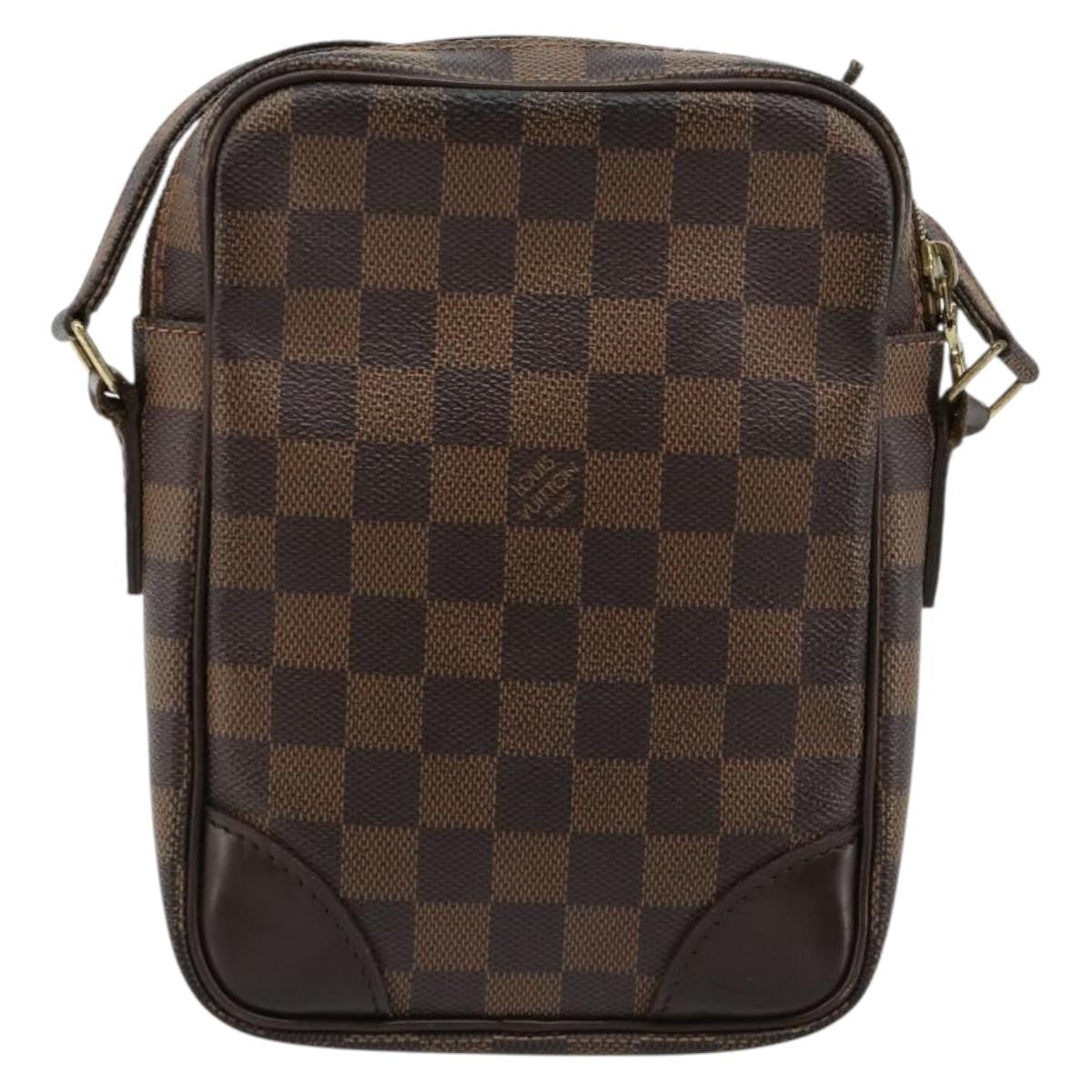 Louis Vuitton Amazone Bag Damier Brown Canvas Shoulder Bag Bag (Authentic Pre-Loved)