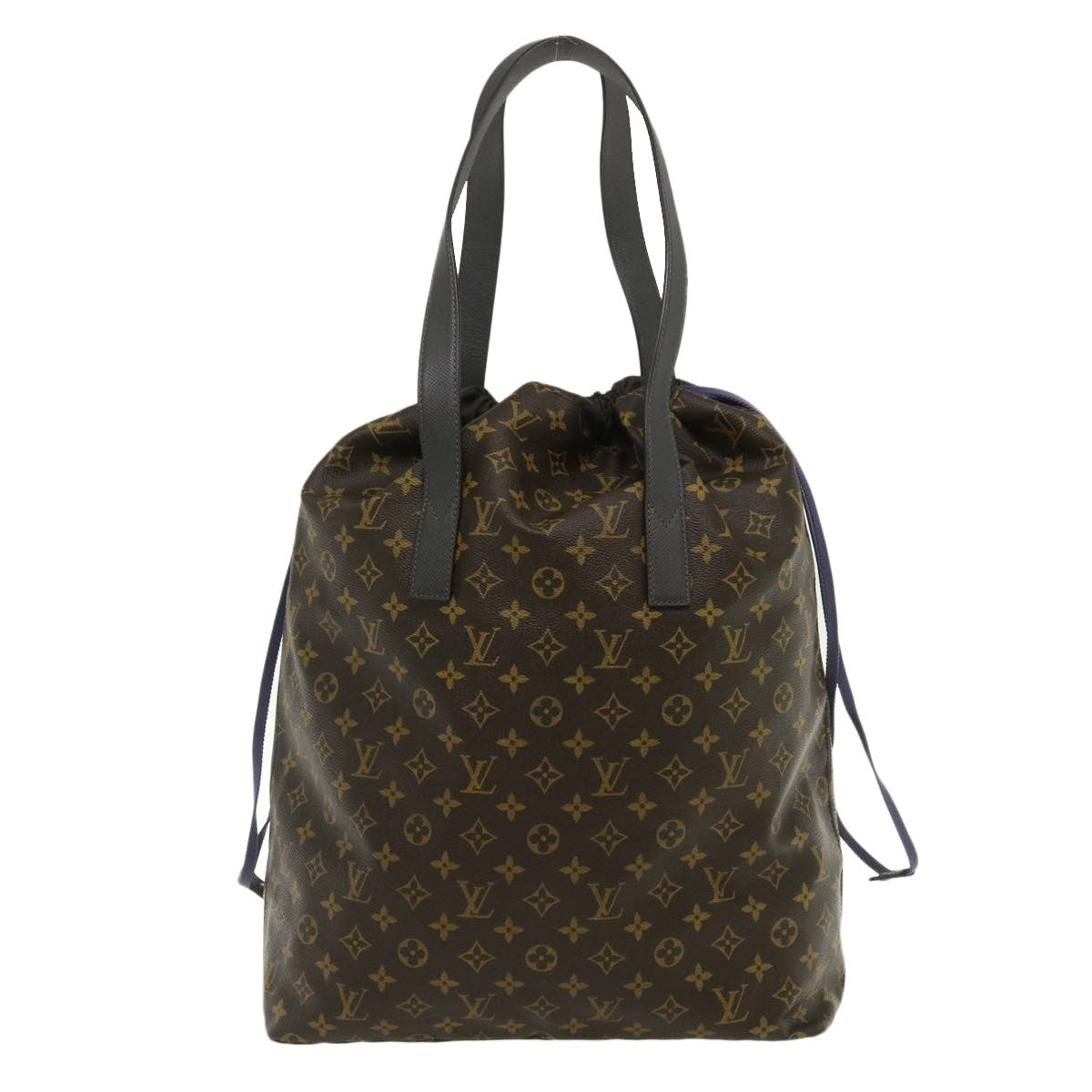 Louis Vuitton Cabas Light Drawstring Bag Monogram Split Canvas Brown Canvas Tote Bag Bag (Authentic Pre-Loved)