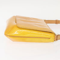 Louis Vuitton Thompson Street Handbag Monogram Vernis Yellow Patent_Leather Shoulder Bag Bag (Authentic Pre-Loved)